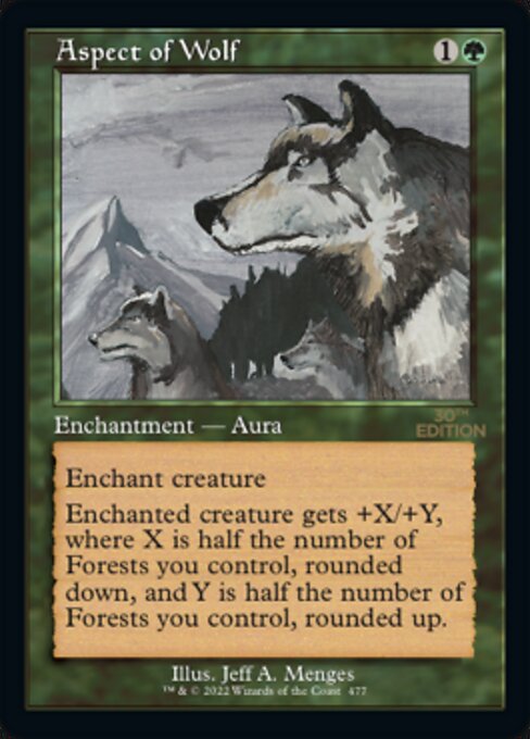 Aspect of Wolf 477