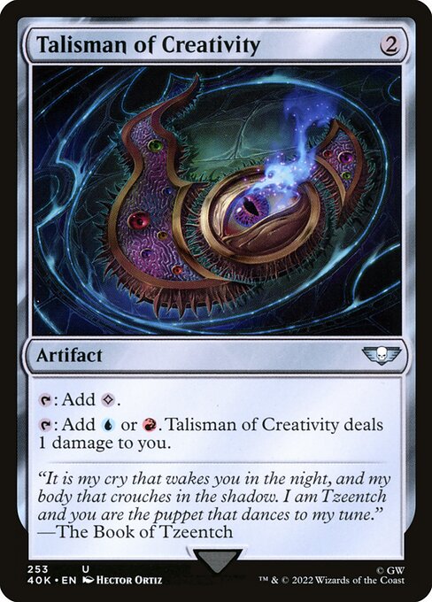 Talisman of Creativity 253