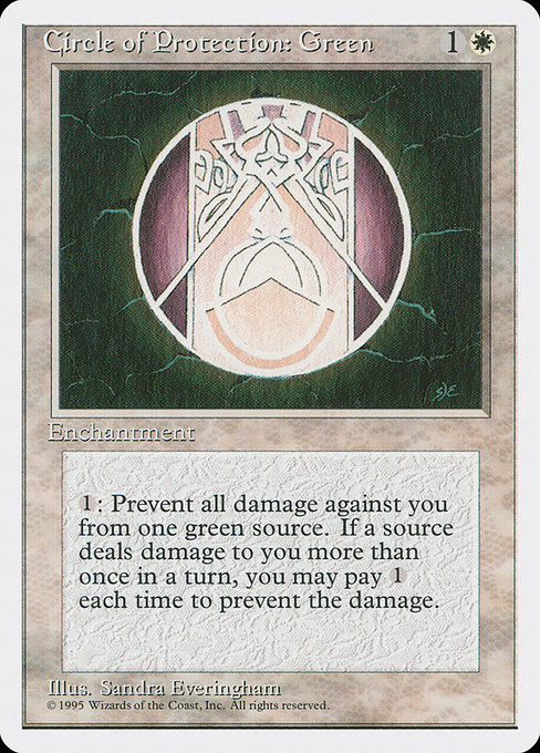 Circle of Protection: Green 16