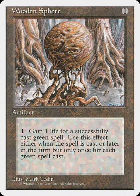 Wooden Sphere 359
