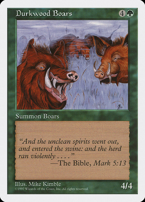 Durkwood Boars 289