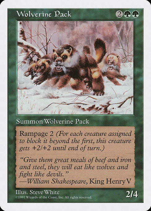 Wolverine Pack 344