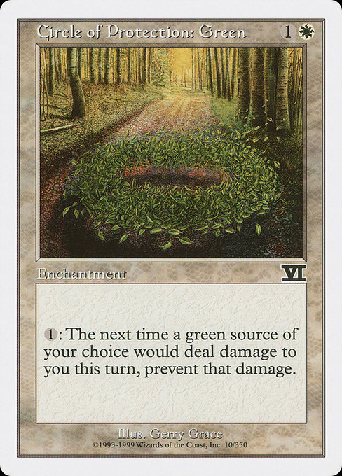 Circle of Protection: Green 10