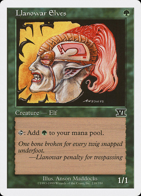 Llanowar Elves 239