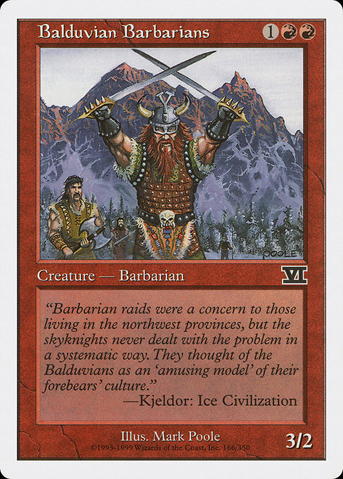 Balduvian Barbarians 166