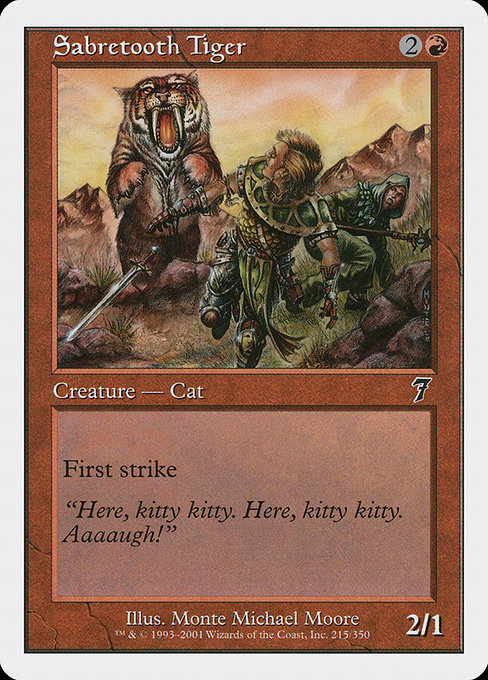 Sabretooth Tiger 215
