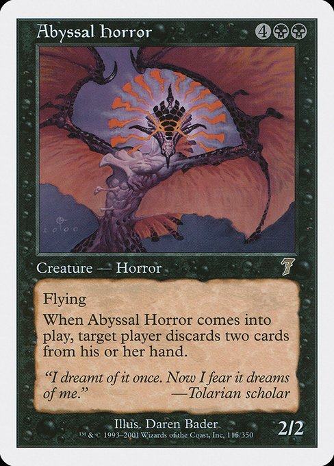 Abyssal Horror 115
