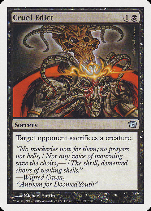Cruel Edict 121