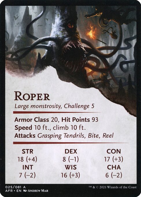Lurking Roper // Roper 25, back face