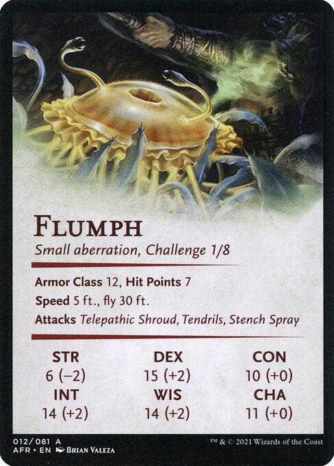 Flumph // Flumph 12, back face