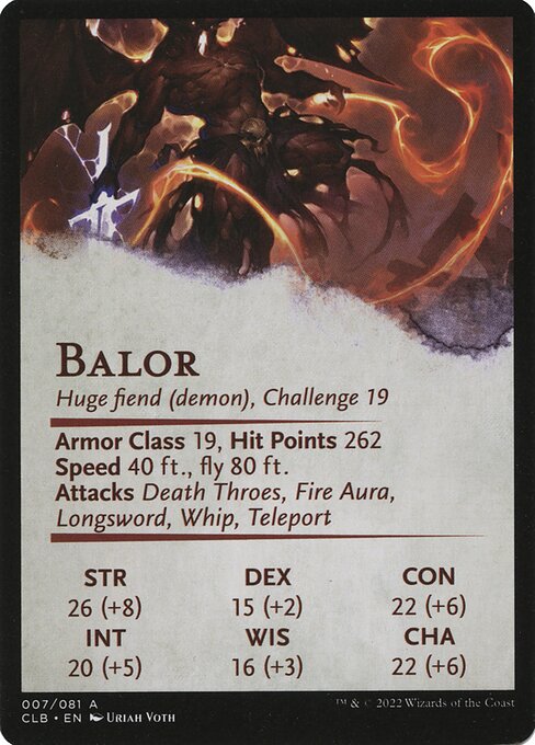 Balor // Balor 7, back face