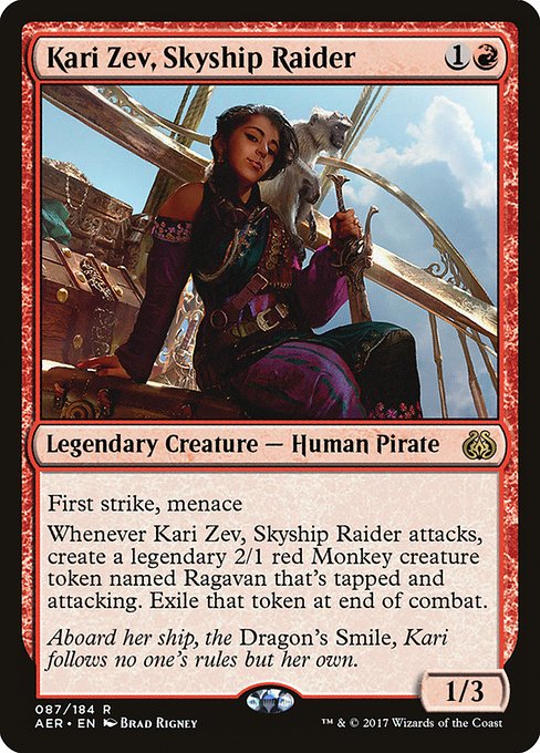 Kari Zev, Skyship Raider 87