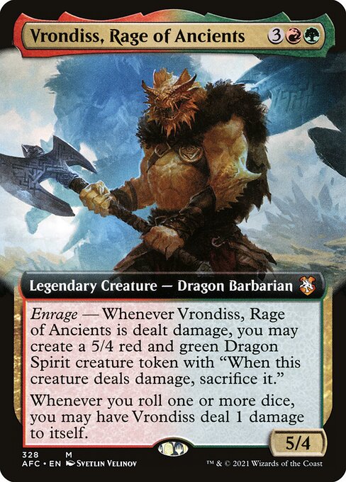 Vrondiss, Rage of Ancients 328