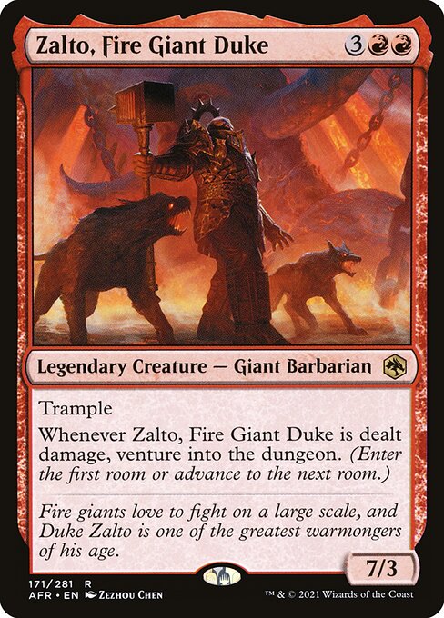 Zalto, Fire Giant Duke 171
