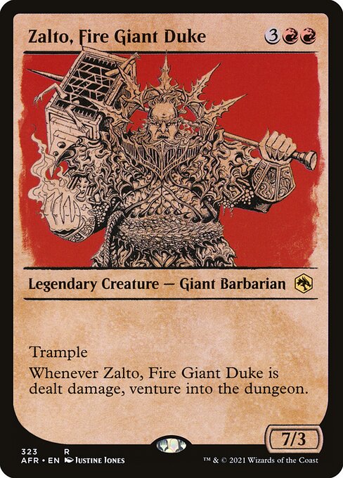 Zalto, Fire Giant Duke 323