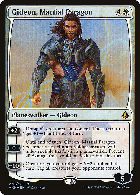 Gideon, Martial Paragon 270