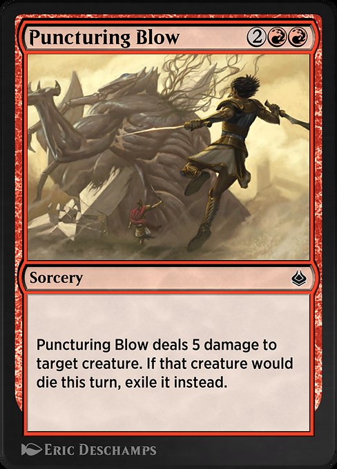 Puncturing Blow 171