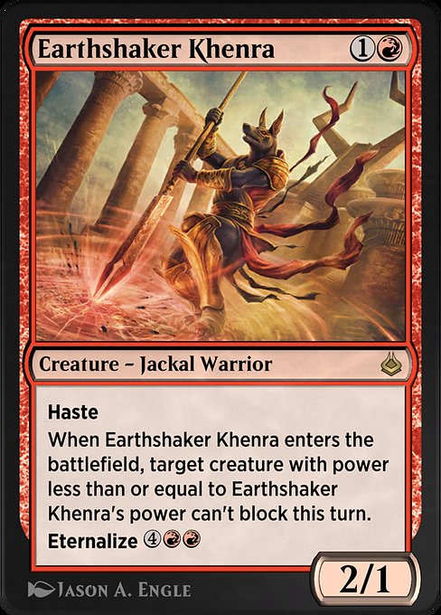 Earthshaker Khenra 152
