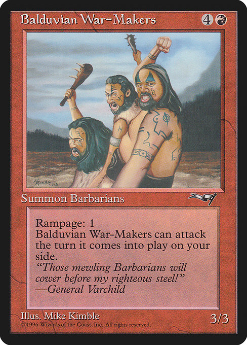 Balduvian War-Makers 66a