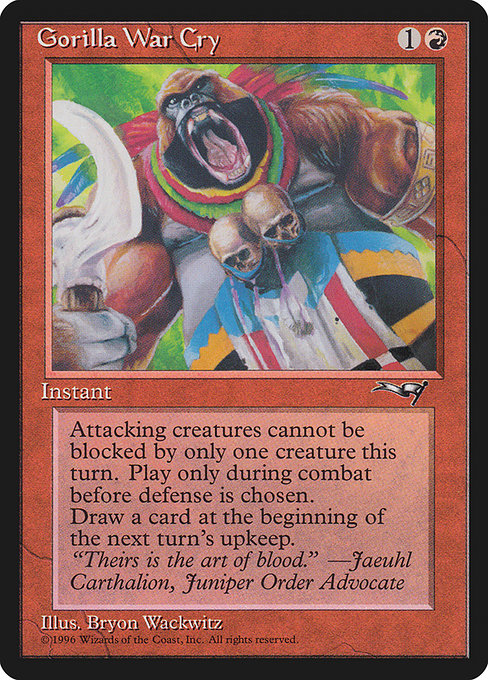 Gorilla War Cry 73b