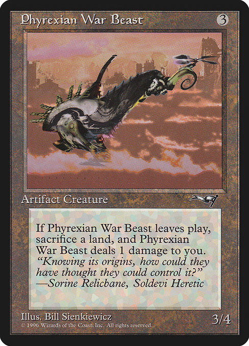 Phyrexian War Beast 127b