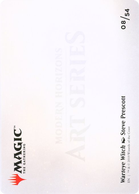Warteye Witch // Warteye Witch 8, back face