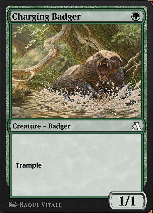 Charging Badger 91