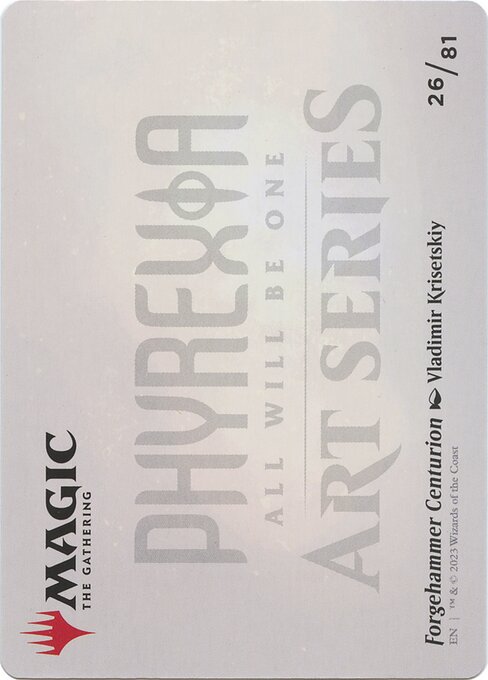 Forgehammer Centurion // Forgehammer Centurion 26, back face