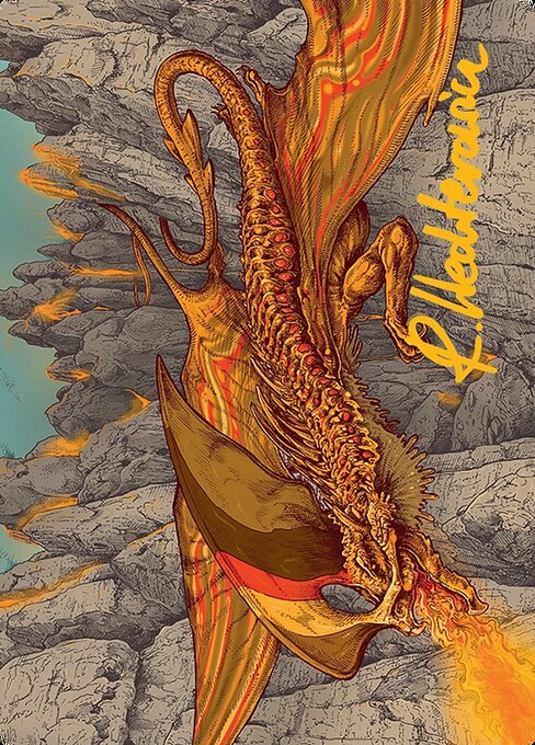 Magmatic Hellkite // Magmatic Hellkite 34