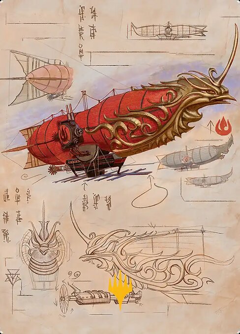 Phoenix Fleet Airship // Phoenix Fleet Airship 35