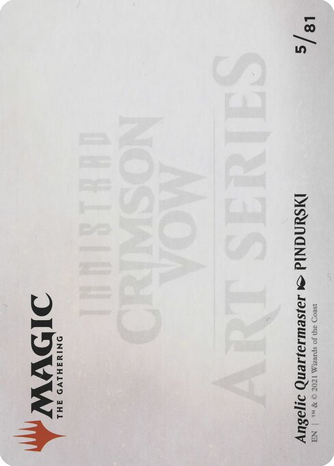 Angelic Quartermaster // Angelic Quartermaster 5, back face