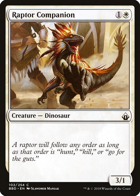 Raptor Companion 102