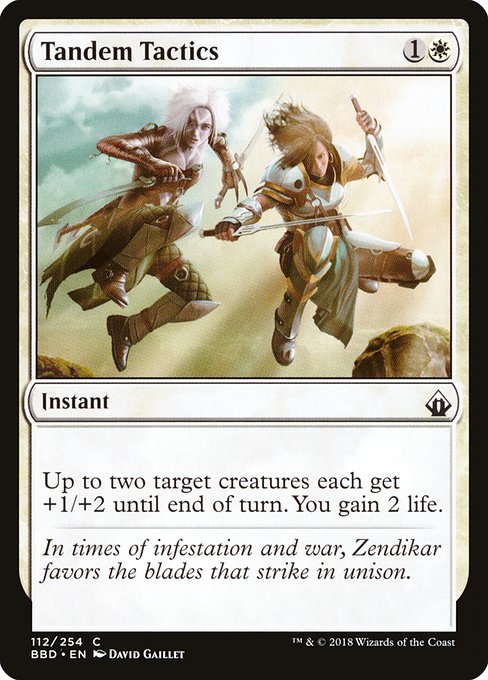 Tandem Tactics 112