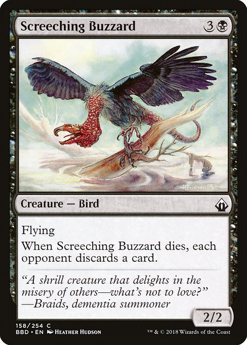 Screeching Buzzard 158