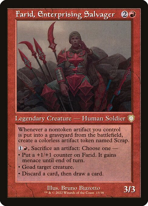 Farid, Enterprising Salvager 13