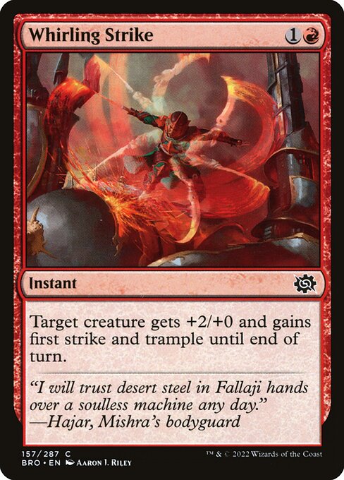 Whirling Strike 157
