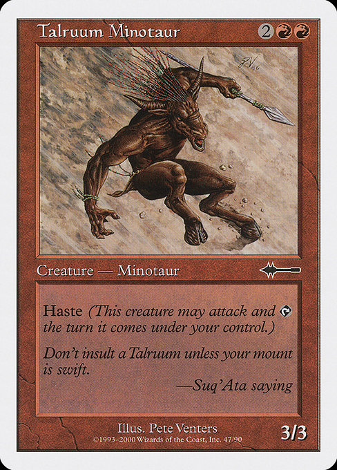 Talruum Minotaur 47