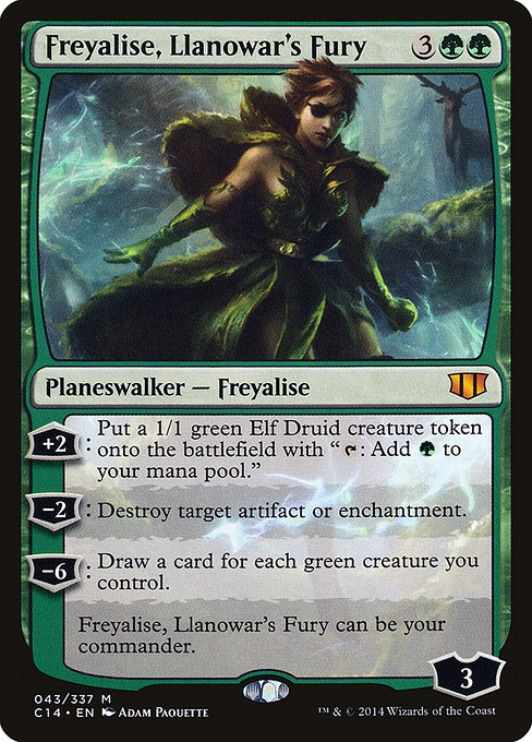 Freyalise, Llanowar's Fury 43