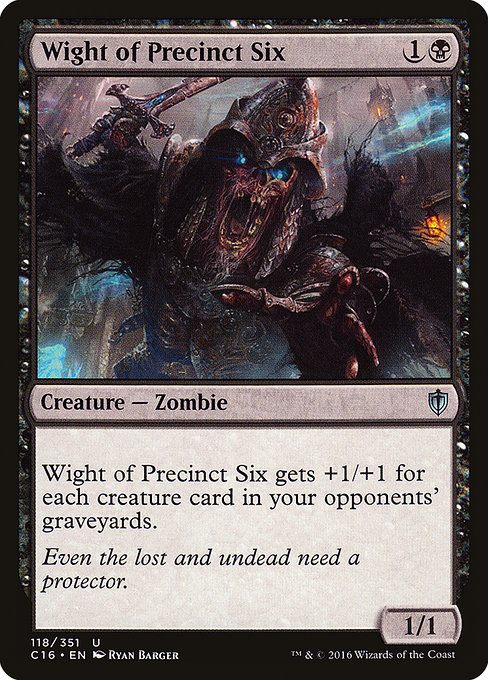 Wight of Precinct Six 118