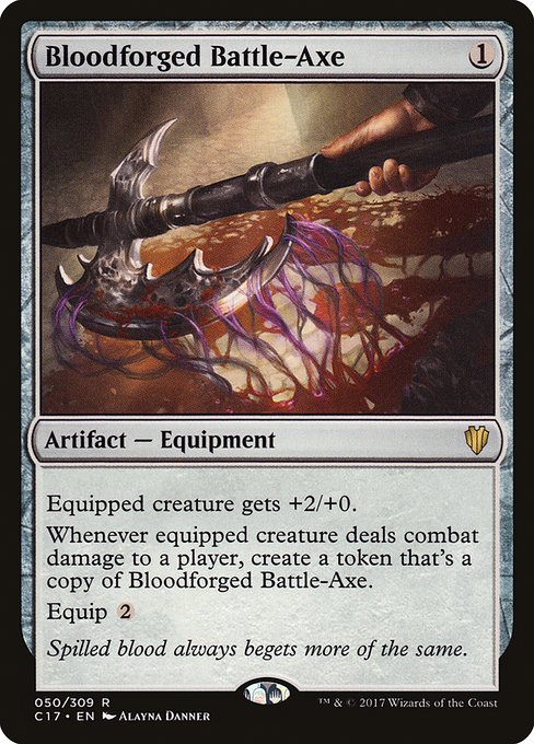 Bloodforged Battle-Axe 50