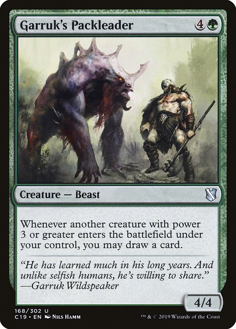 Garruk's Packleader 168