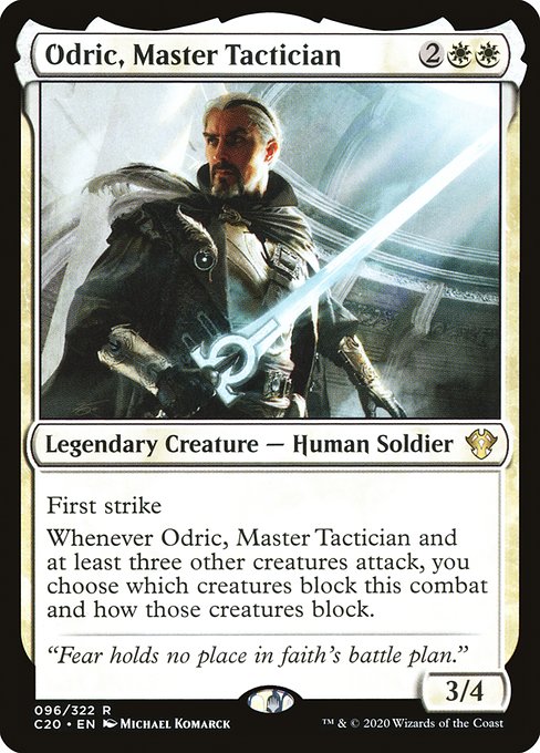Odric, Master Tactician 96