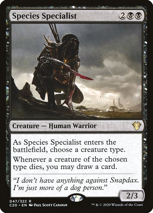 Species Specialist 47