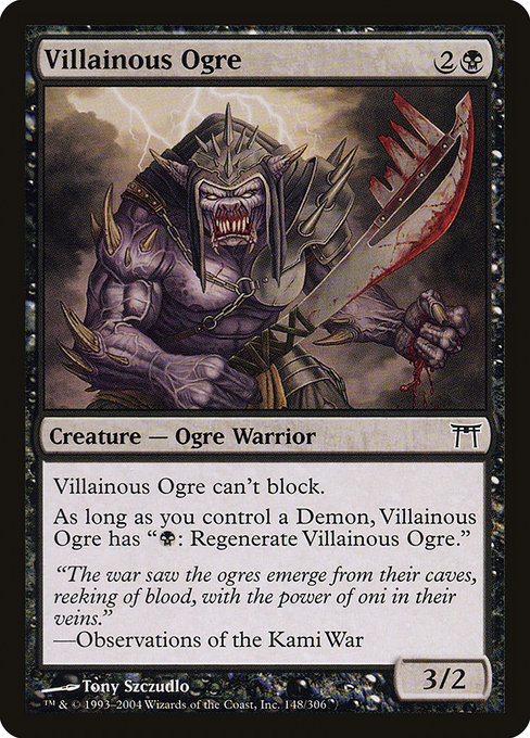 Villainous Ogre 148