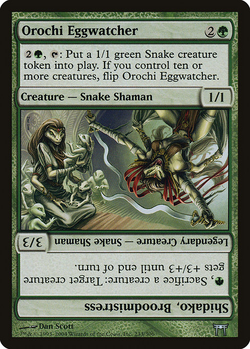 Orochi Eggwatcher // Shidako, Broodmistress 233