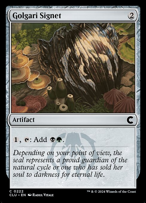 Golgari Signet 222