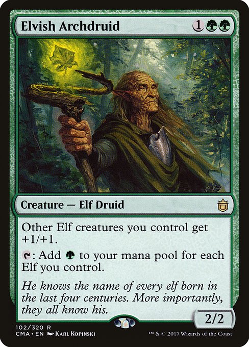 Elvish Archdruid 102