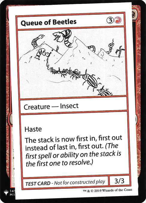 Queue of Beetles 61