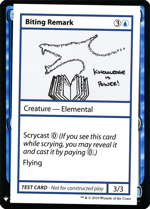 Biting Remark 17