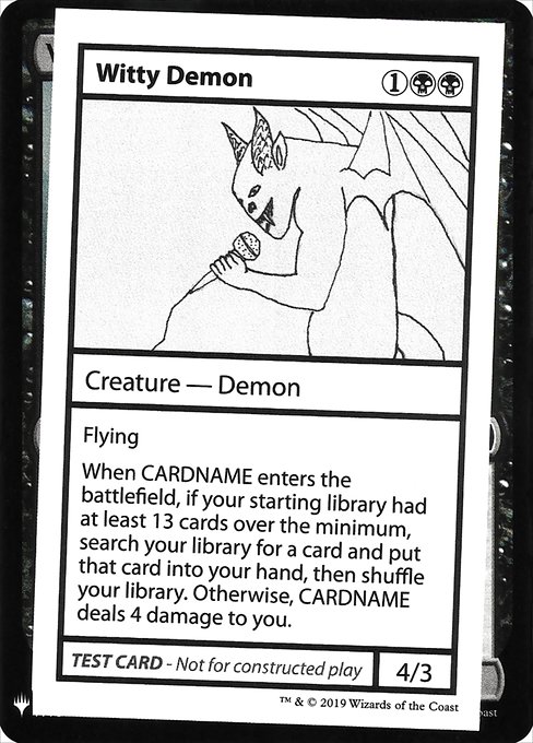 Witty Demon 50